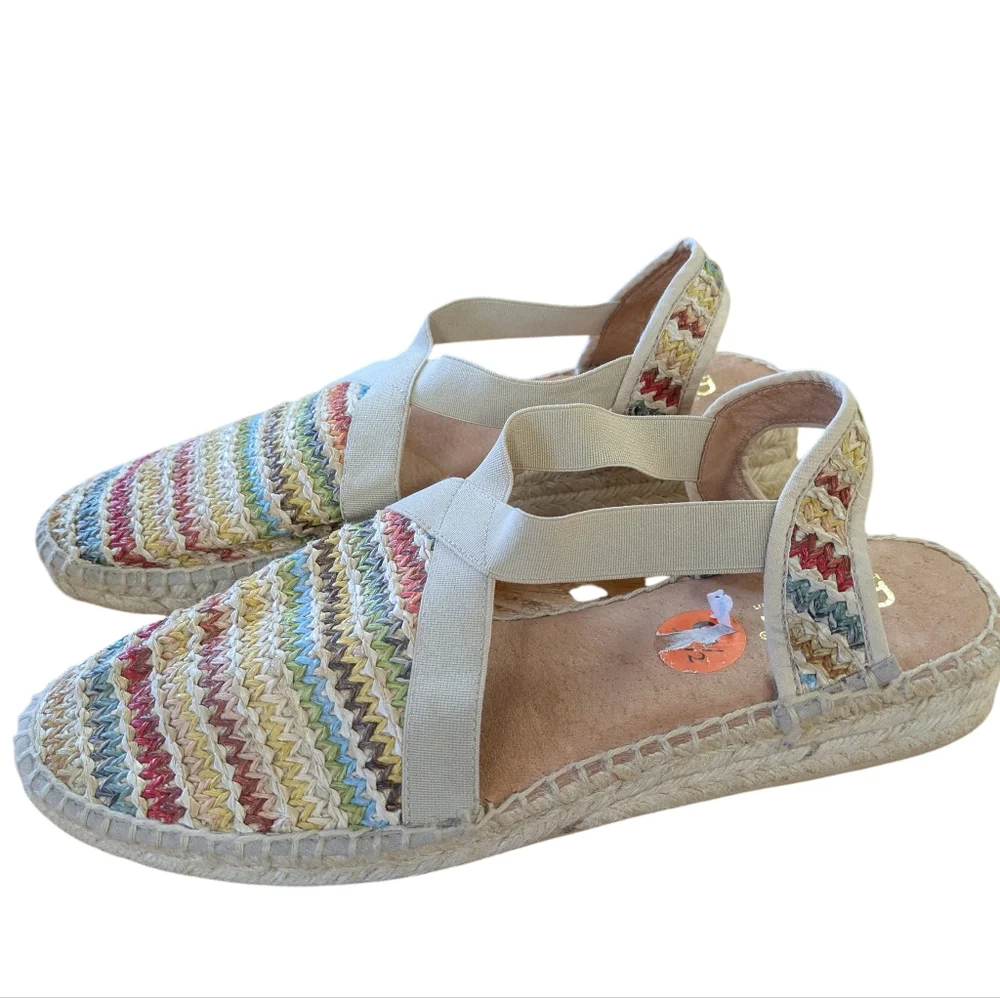 Picon Espadrille Sandals Made in Spain Size 9.5